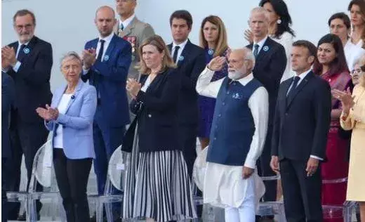 Bastille Day: బాస్టిల్‌ డే వేడుకల్లో పాల్గొన్న మోదీ