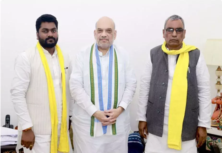 NDA: ఎన్డీఏ గూటికి ఓం ప్రకాశ్‌ రాజ్‌భర్‌