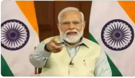 MODI: అవినీతి ప్రోత్సాహానికే ప్రతిపక్షాల కూటమి MODI: అవినీతి ప్రోత్సాహానికే ప్రతిపక్షాల కూటమి