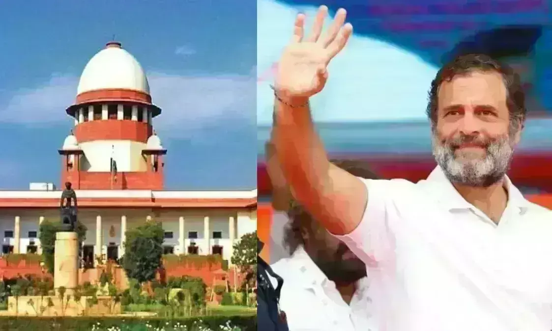 రాహుల్ గాంధీ పిటీషన్ స్వీకరించిన సుప్రీంకోర్టు రాహుల్ గాంధీ పిటీషన్ స్వీకరించిన సుప్రీంకోర్టు