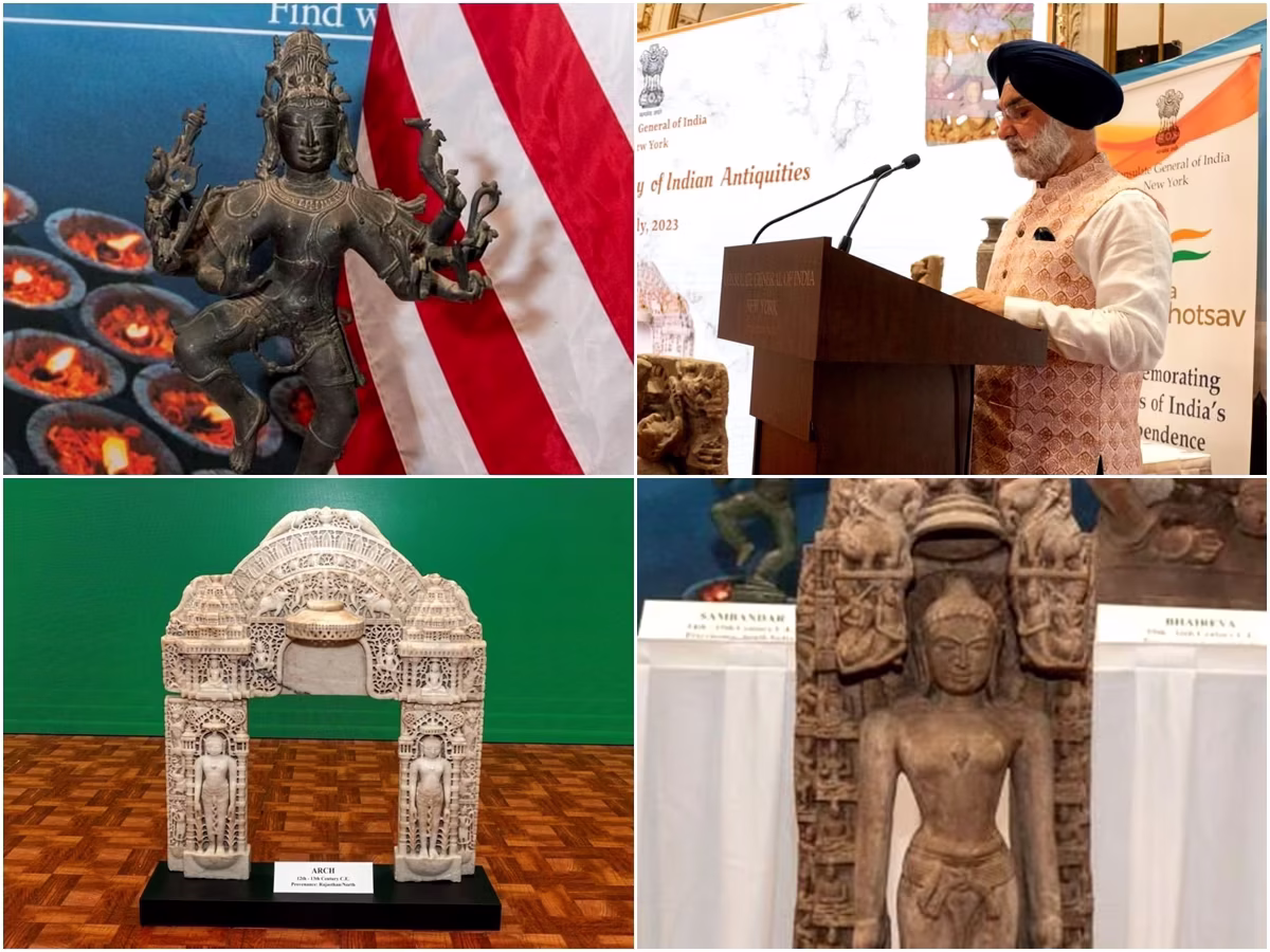 USA: తిరిగి వస్తున్న భారతీయ కళా సంపద USA: తిరిగి వస్తున్న భారతీయ కళా సంపద