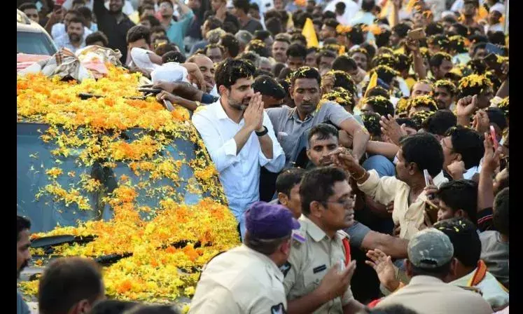 Yuvagalam: కనిగిరిలో కొనసాగుతోన్న యువగళం