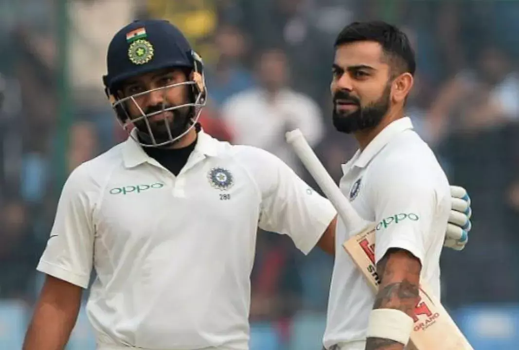 ICC Rankings:టాప్-10లో రోహిత్, కోహ్లీ 14, తొలిసారి జైశ్వాల్ ఎంట్రీ.. ICC Rankings:టాప్-10లో రోహిత్, కోహ్లీ 14, తొలిసారి జైశ్వాల్ ఎంట్రీ..