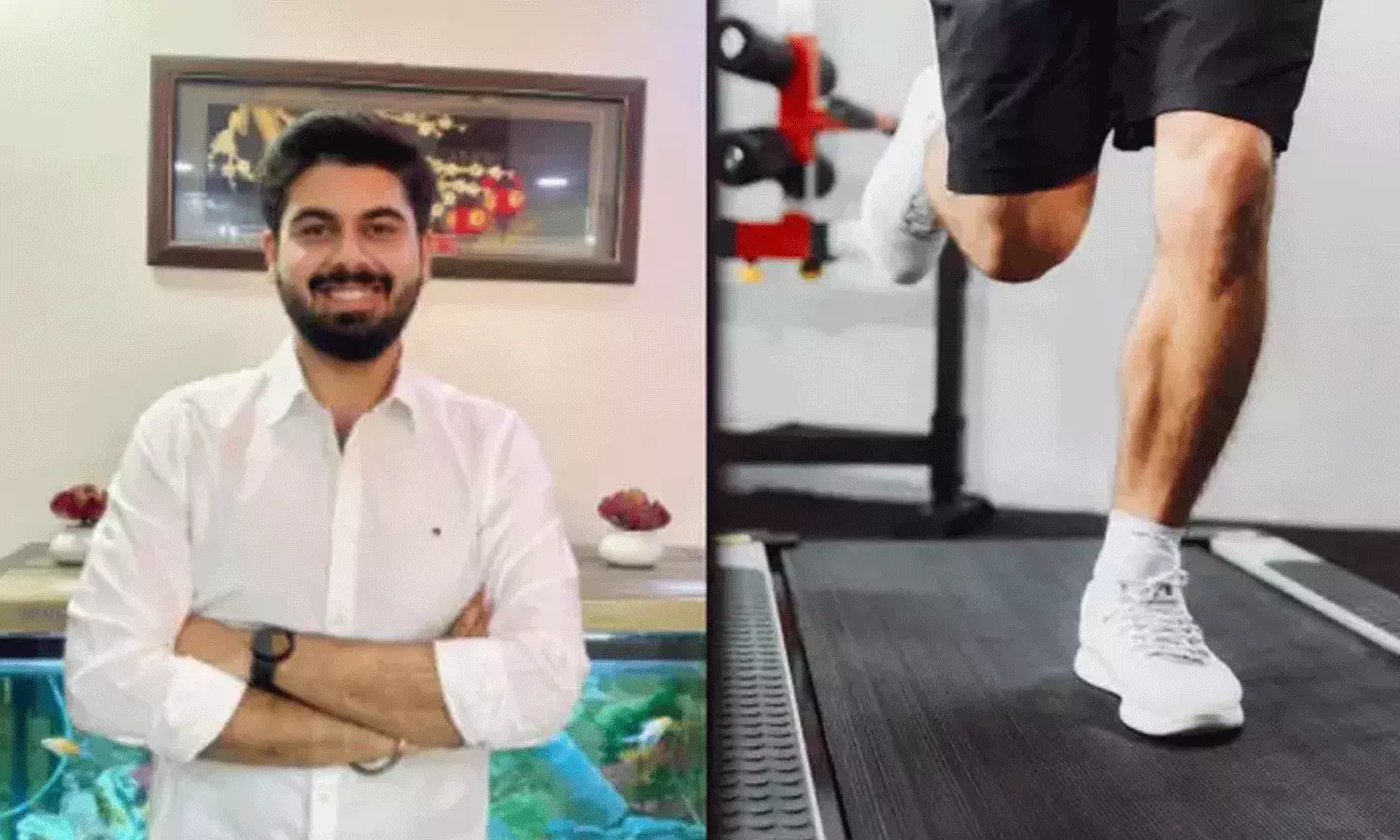 ట్రెడ్మిల్పై వాక్ చేస్తూ కరెంట్ షాక్ తో.. ట్రెడ్మిల్పై వాక్ చేస్తూ కరెంట్ షాక్ తో..