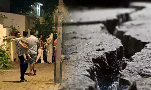 Jaipur Earthquake : రాజస్థాన్ లో 30 నిమిషాల వ్యవధిలో 3 భూకంపాలు