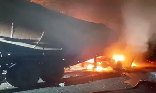 భద్రాద్రి కొత్తగూడెంలో ఘోర రోడ్డు ప్రమాదం