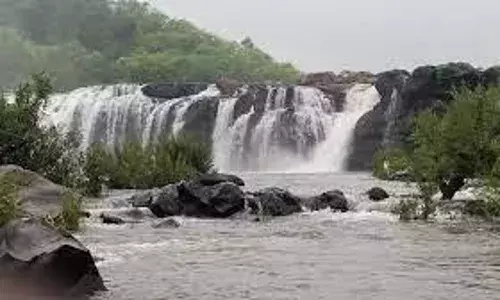 Bogata Waterfalls: గలగలపారుతూ కనువిందు చేస్తోన్న బోగత