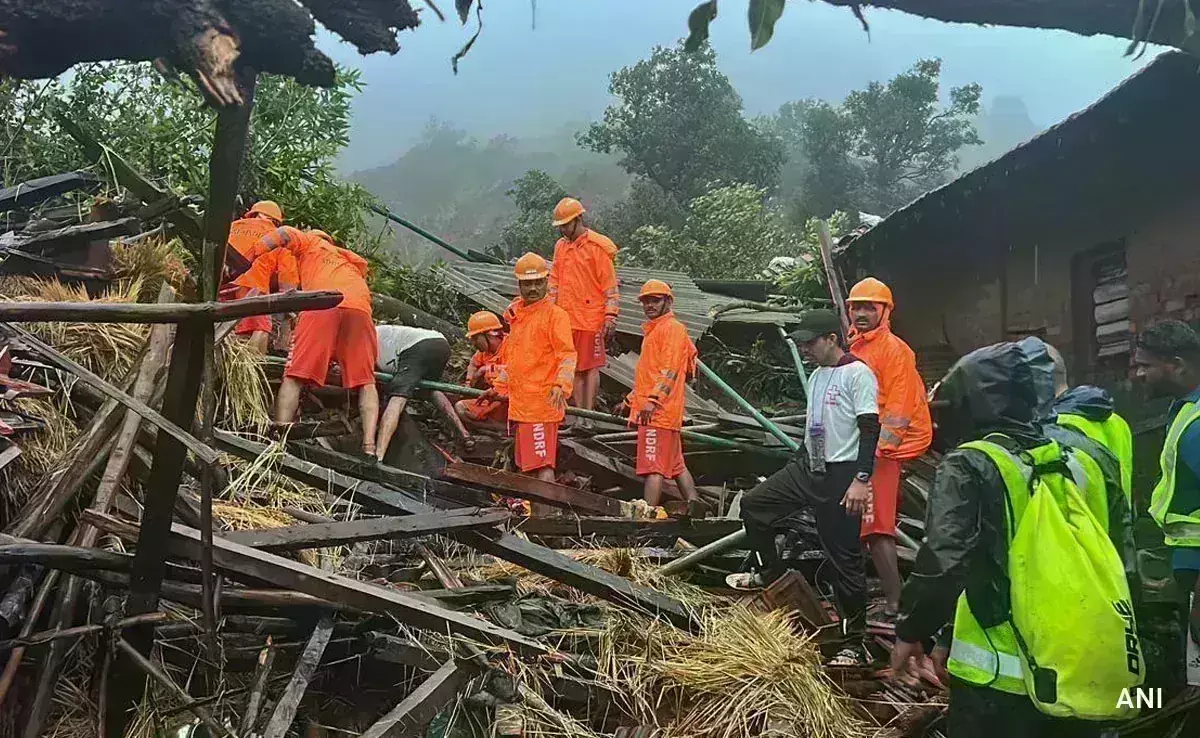 Maharashtra : కొండ చరియలు విరిగిపడిన ఘటనలో 27 మంది మృతులు Maharashtra : కొండ చరియలు విరిగిపడిన ఘటనలో 27 మంది మృతులు