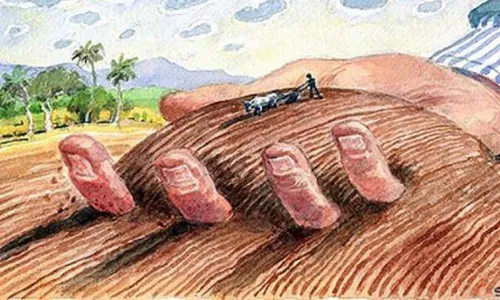 రియల్ ఎస్టేట్ కోసం శ్మశానవాటికనే ధ్వంసం రియల్ ఎస్టేట్ కోసం శ్మశానవాటికనే ధ్వంసం