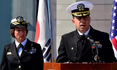 US NAVY: అమెరికా నేవీ చీఫ్‌గా మహిళ