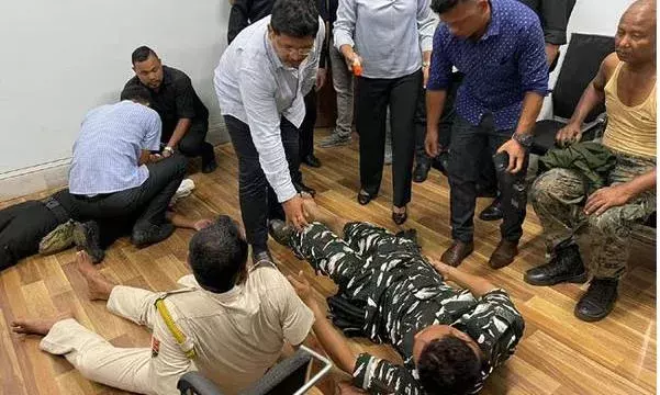 CM ATTACK: మేఘాలయ సీఎం కార్యాలయంపై దాడి