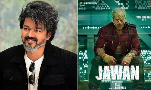 Jawan: షారుఖ్ సినిమాలో ఇళయదళపతి..! Jawan: షారుఖ్ సినిమాలో ఇళయదళపతి..!