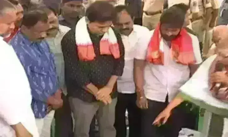 Uppal: శిల్పారామంలో చేనేత భవన్‌ కు శంకుస్థాపన చేసిన కేటీఆర్