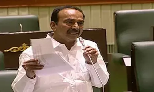 అసెంబ్లీ స్పీకర్‌పై బీజేపీ ఎమ్మెల్యే ఈటల ఫైర్‌