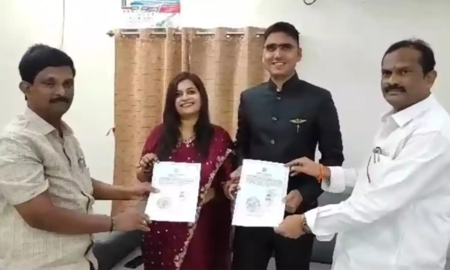 కృష్ణా జిల్లా జాయింట్ కలెక్టర్ ఆదర్శ వివాహం కృష్ణా జిల్లా జాయింట్ కలెక్టర్ ఆదర్శ వివాహం