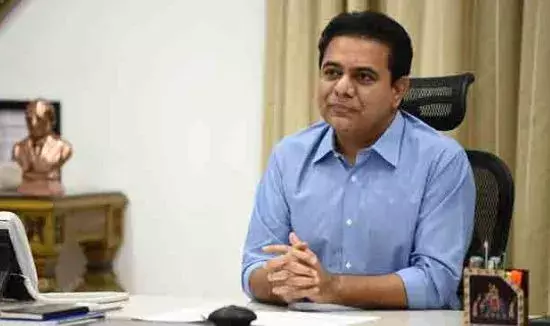 హ్యాండ్లూమ్‌ పార్కుకు మంత్రి కేటీఆర్‌ శంకుస్థాపన