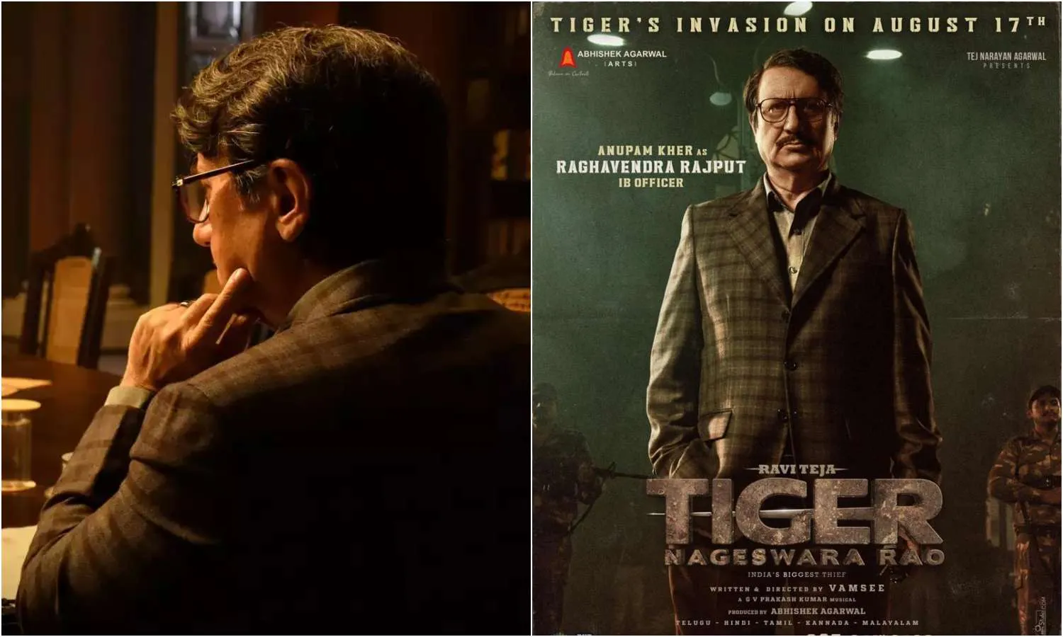Tiger NageswaraRao : ఇంటెలిజెన్స్ బ్యూరో అధికారిగా బాలీవుడ్ స్టార్ యాక్టర్ Tiger NageswaraRao : ఇంటెలిజెన్స్ బ్యూరో అధికారిగా బాలీవుడ్ స్టార్ యాక్టర్