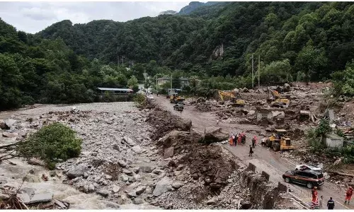 CHINA FLOODS: చైనాలో వరద బీభత్సం... 21 మంది మృతి