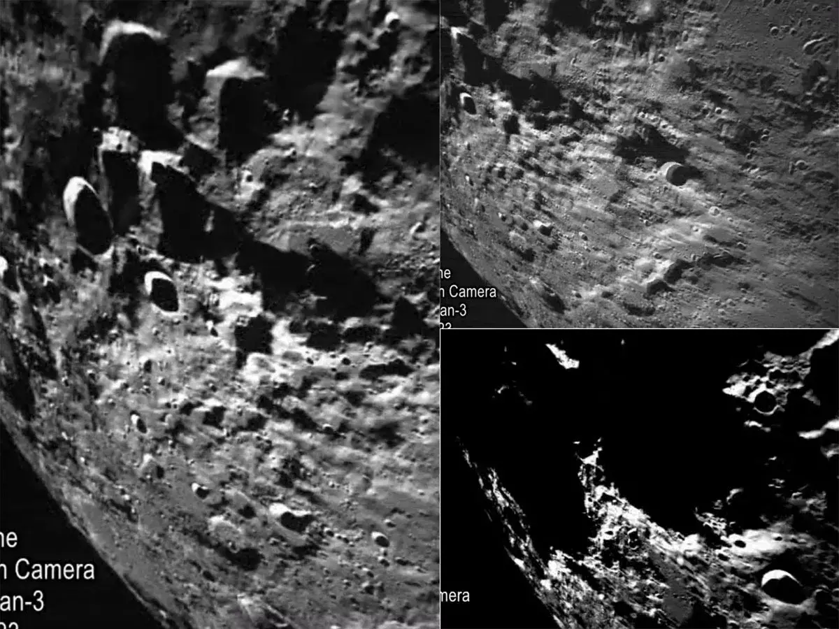Chandrayan 3: విక్రమ్ పంపిన చందమామ చిత్రం