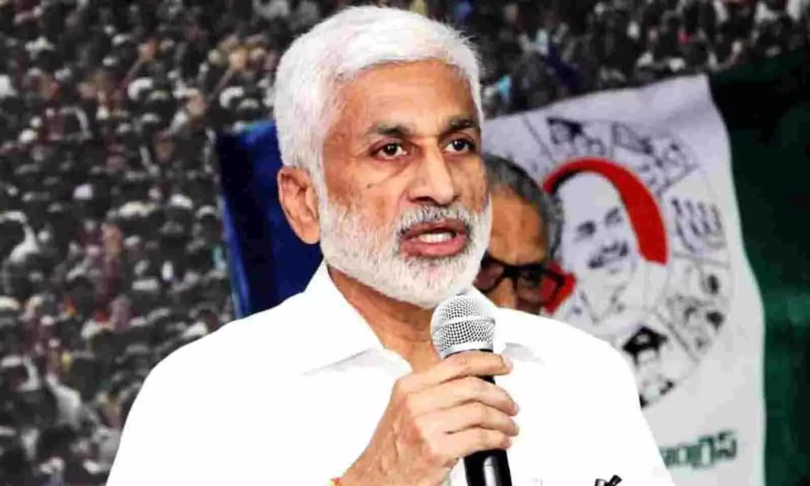 అతిపెద్ద భూ దోపిడికి ఎంపీ విజయసాయిరెడ్డి ప్లాన్‌ !