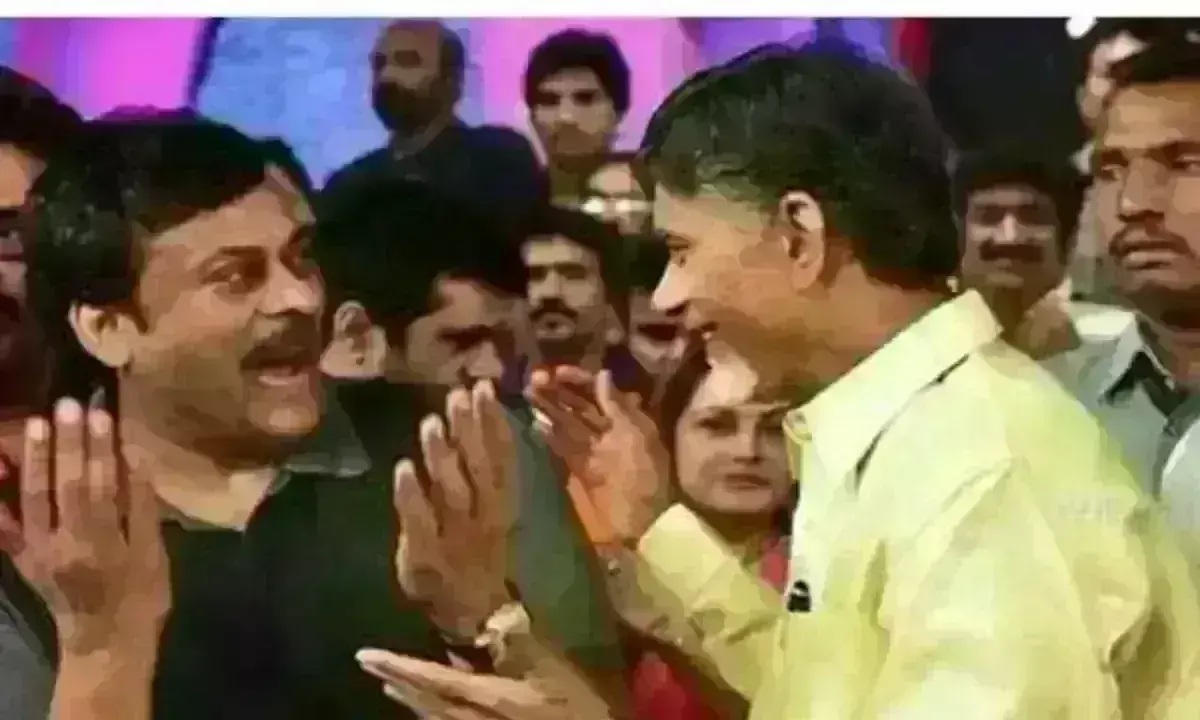 చిరంజీవికి పుట్టినరోజు శుభాకాంక్షలు తెలిపిన చంద్రబాబు చిరంజీవికి పుట్టినరోజు శుభాకాంక్షలు తెలిపిన చంద్రబాబు