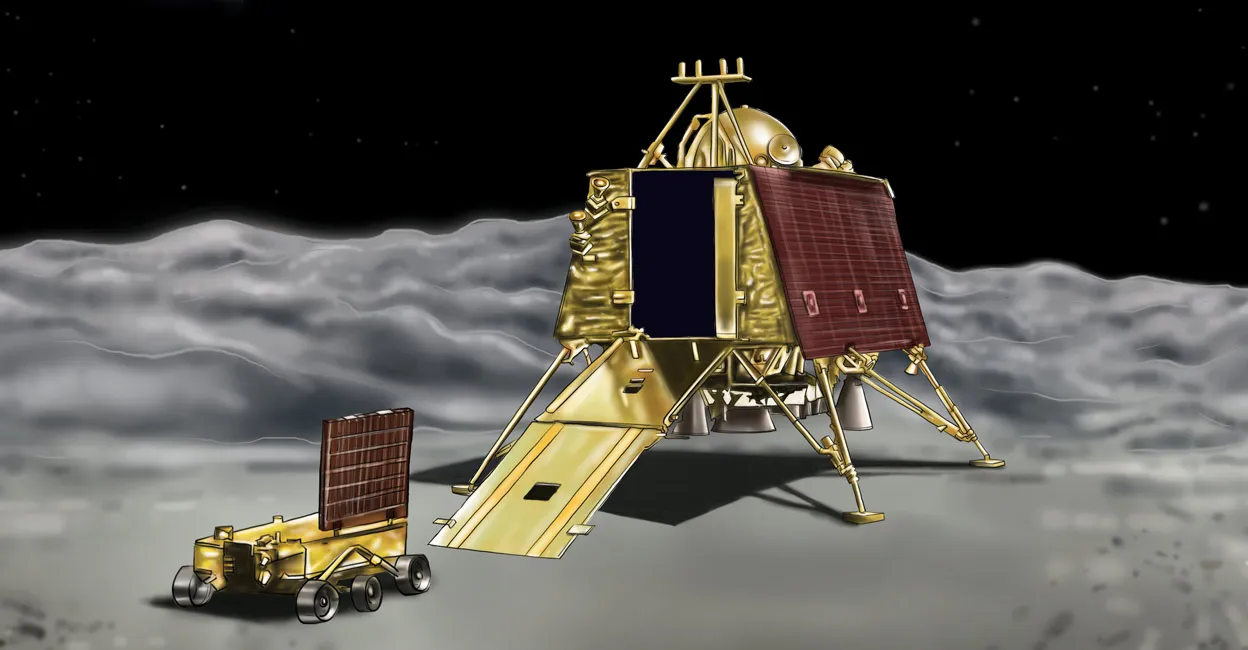 chandrayaan 3: చంద్రుడి పై పని చేస్తున్న రోవర్‌