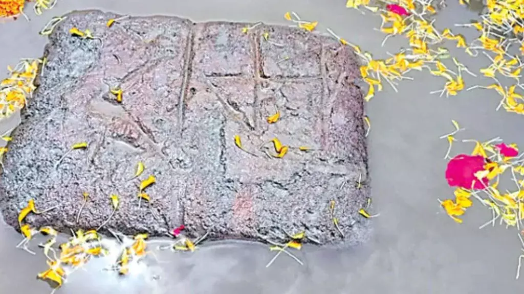 Ganga River: గంగానదిలో తేలుతూ వచ్చిన రాయి