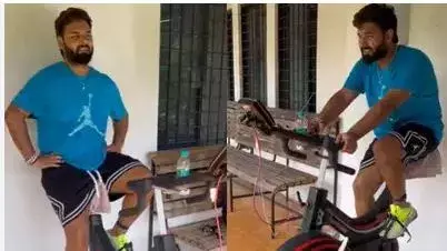 Rishabh Pant: పునరాగమనం దిశగా పంత్ Rishabh Pant: పునరాగమనం దిశగా పంత్