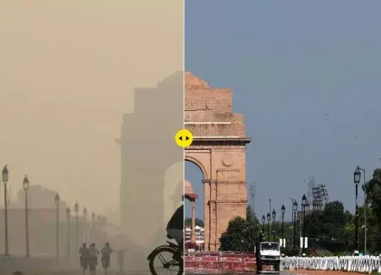 DELHI: ప్రపంచంలోనే కాలుష్య నగరంగా ఢిల్లీ DELHI: ప్రపంచంలోనే కాలుష్య నగరంగా ఢిల్లీ