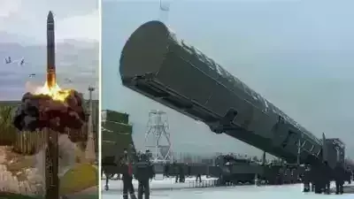 Russia:   వినాశకర అణు క్షిపణులను బయటికి తీసిన రష్యా Russia:   వినాశకర అణు క్షిపణులను బయటికి తీసిన రష్యా