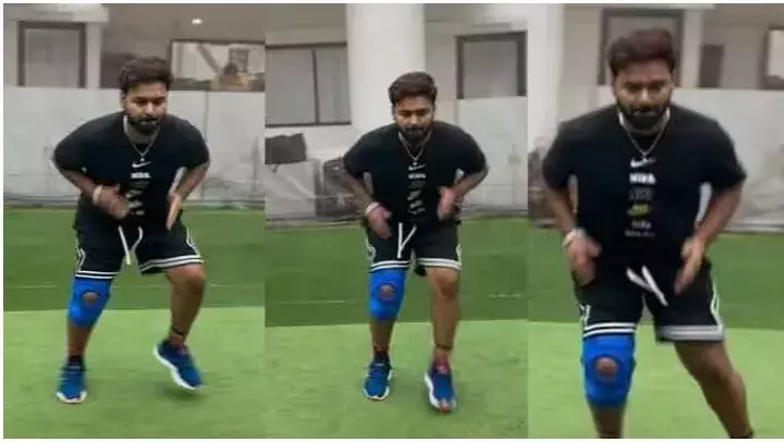 Rishabh Pant: పునరాగమనం కోసం చెమటోడుస్తున్న పంత్ Rishabh Pant: పునరాగమనం కోసం చెమటోడుస్తున్న పంత్