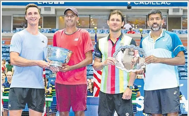US OPEN: బోపన్న కల నెరవేరలేదు US OPEN: బోపన్న కల నెరవేరలేదు