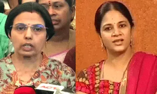 నారా భువనేశ్వరికి ఫోన్ చేసి పలకరించిన రేవంత్ రెడ్డి భార్య..