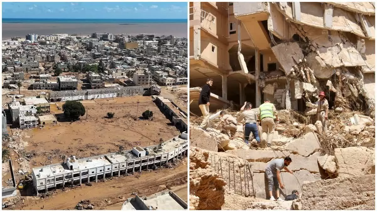Libya Dam Collapse : లిబియా వరద విలయం.. Libya Dam Collapse : లిబియా వరద విలయం..