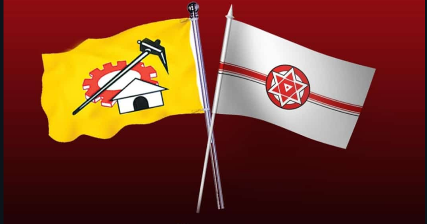 TDP-JANASENA: టీడీపీ-జనసేన నేతల సంబరాలు