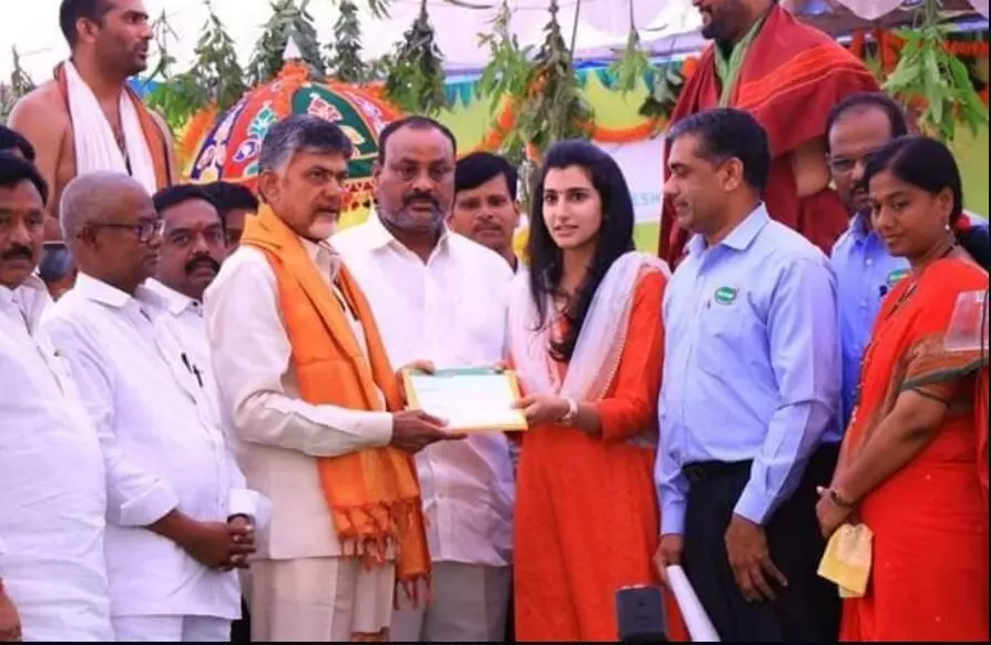 BRAHMANI: బాబుతోనే నేను: నారా బ్రాహ్మణి BRAHMANI: బాబుతోనే నేను: నారా బ్రాహ్మణి