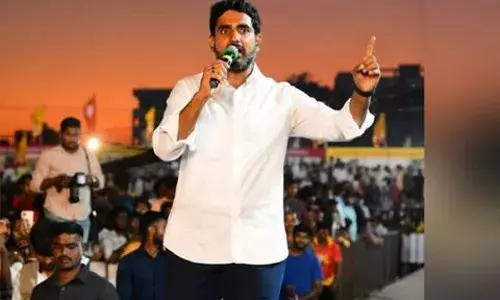 NARA LOKESH: ఎన్నికల్లో టీడీపీ-జనసేన అదరగొడుతుంది NARA LOKESH: ఎన్నికల్లో టీడీపీ-జనసేన అదరగొడుతుంది