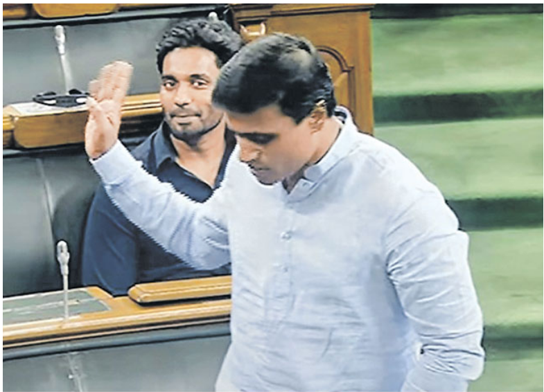 YCP MP: వైసీపీ ఎంపీ నోటీ దురుసు