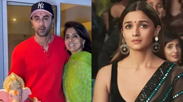 Where is Alia Bhatt: గణపతి విసర్జన్ లో కనిపించని అలియా భట్ Where is Alia Bhatt: గణపతి విసర్జన్ లో కనిపించని అలియా భట్