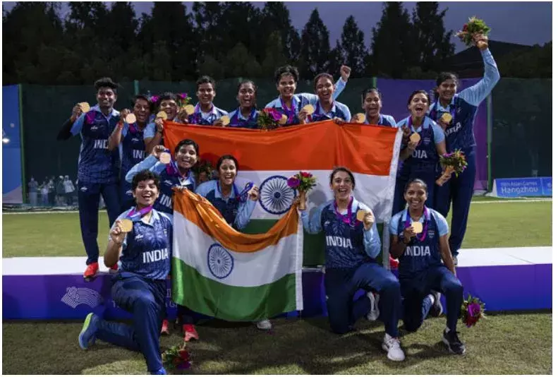 ASIA GAMES: భారత్‌ స్వర్ణ సంబరం