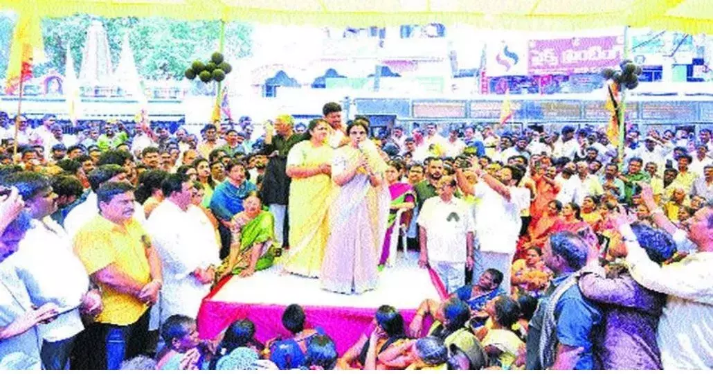 BHUVANESHWARI: ప్రజలకు మంచి చేయడమే తప్పా?