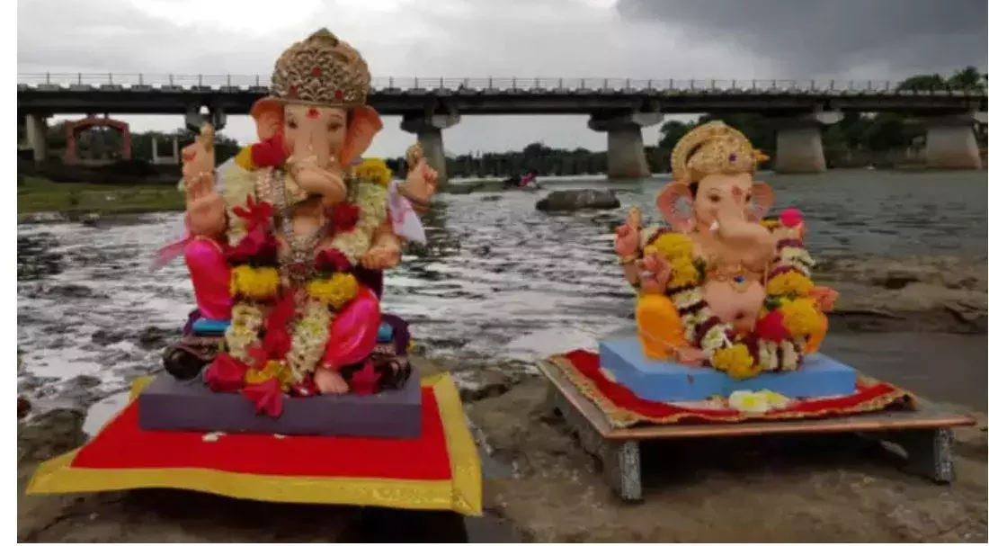 HYDERABD: వినాయక నిమజ్జనానికి చురుగ్గా ఏర్పాట్లు