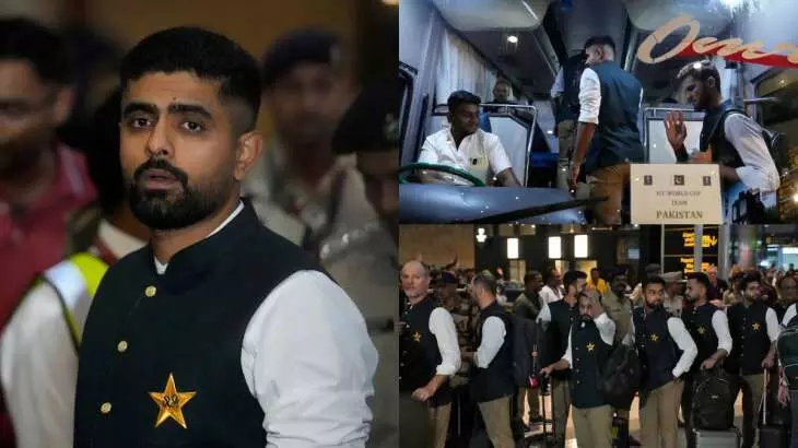 Pakistan Cricket Team : హైదరాబాద్ లో ఘన స్వాగతం Pakistan Cricket Team : హైదరాబాద్ లో ఘన స్వాగతం