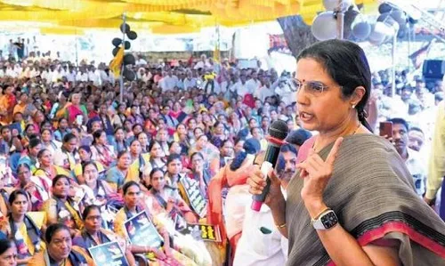 TDP: నారా భువనేశ్వరి నిరాహార దీక్ష