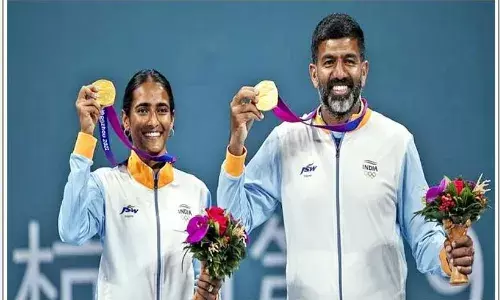 ASIA GAMES: భారత్ ఖాతాలో మరో రెండు స్వర్ణాలు ASIA GAMES: భారత్ ఖాతాలో మరో రెండు స్వర్ణాలు