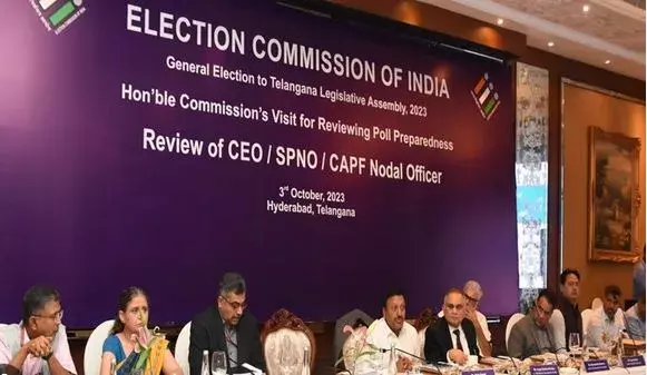 EC: పారదర్శకంగా తెలంగాణ ఎన్నికలు EC: పారదర్శకంగా తెలంగాణ ఎన్నికలు