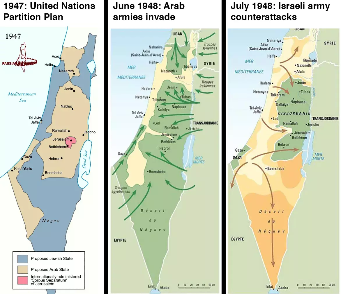 Israel Palestina: ఇజ్రాయెల్‌ - పాలస్తీనా   వివాదం వందేళ్ల  చరిత్ర..