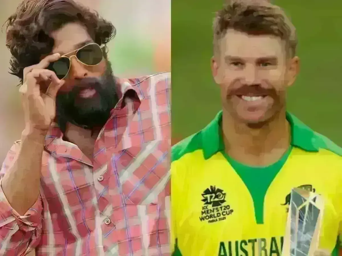 David Warner : శ్రీవల్లి పాటకు వార్నర్ స్టెప్పులు David Warner : శ్రీవల్లి పాటకు వార్నర్ స్టెప్పులు