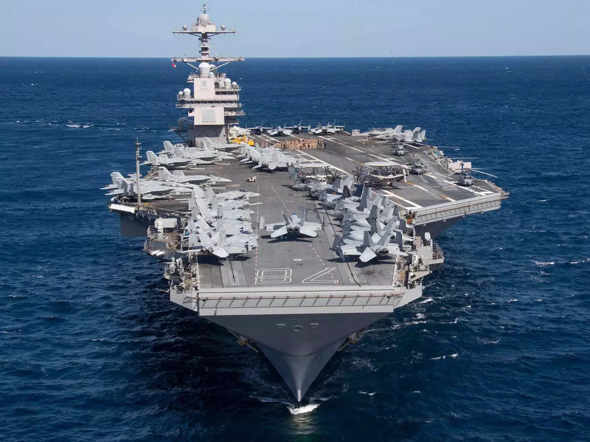 US War Ship: ఇజ్రాయెల్కు వచ్చిన అమెరికా యుద్ధ నౌక US War Ship: ఇజ్రాయెల్కు వచ్చిన అమెరికా యుద్ధ నౌక