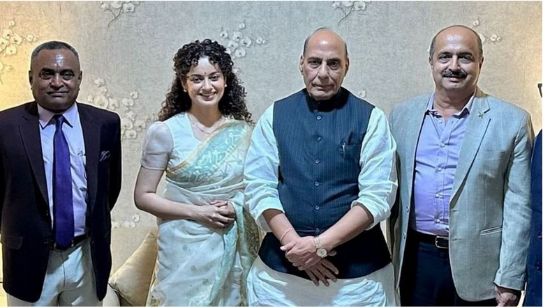 Tejas : స్పెషల్ స్క్రీనింగ్‌లో రక్షణ మంత్రితో కంగనా రనౌత్